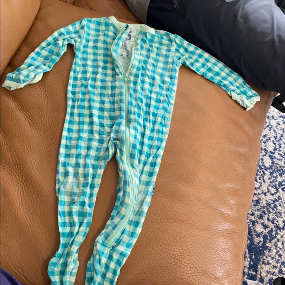 Kickee Pants zipped, footie sleeper